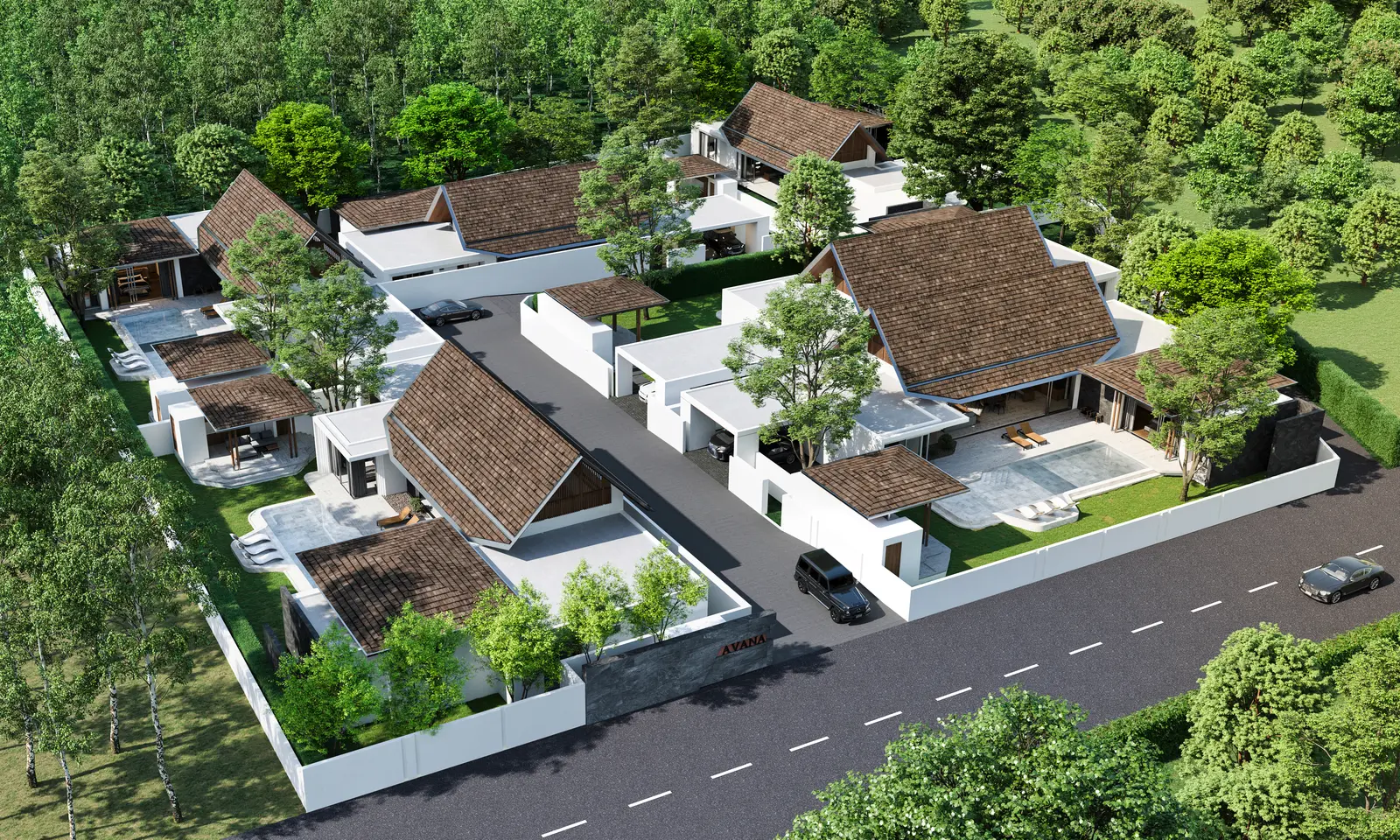 AVANA Villa A6 (to be built): 4-bedroom private pool villa, Si Sunthon, Thalang, Phuket 3
