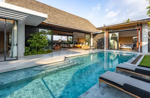 AVANA villa: pool, terrace and living pavilion